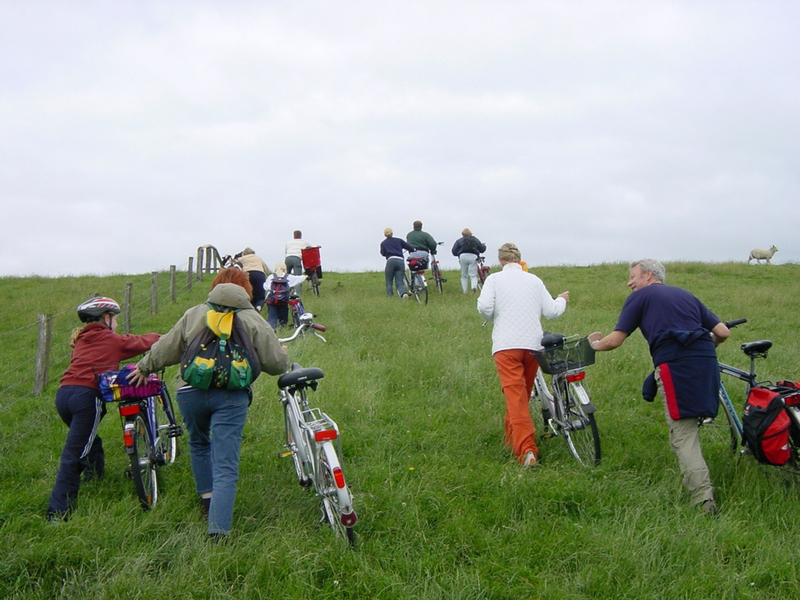 Fahrradtour bei Nordstrand